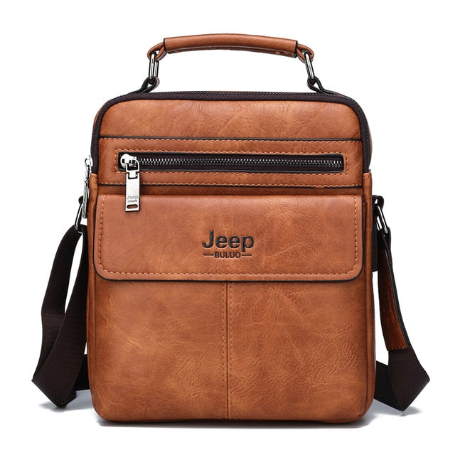 C2C Men's Crossbody Versatile Shoulder Leather Bag