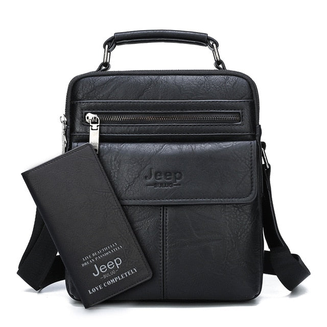 C2C Men's Crossbody Versatile Shoulder Leather Bag
