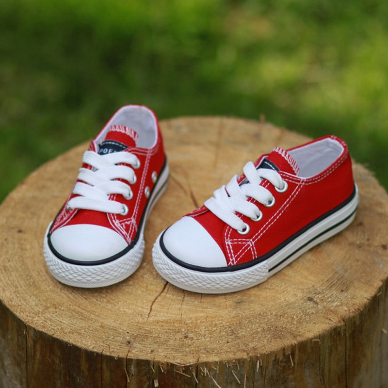 C2C Mall-Canvas Denim Sport and Casual Children Sport Shoes