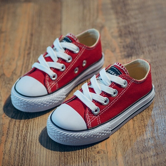 C2C Mall-Canvas Denim Sport and Casual Children Sport Shoes
