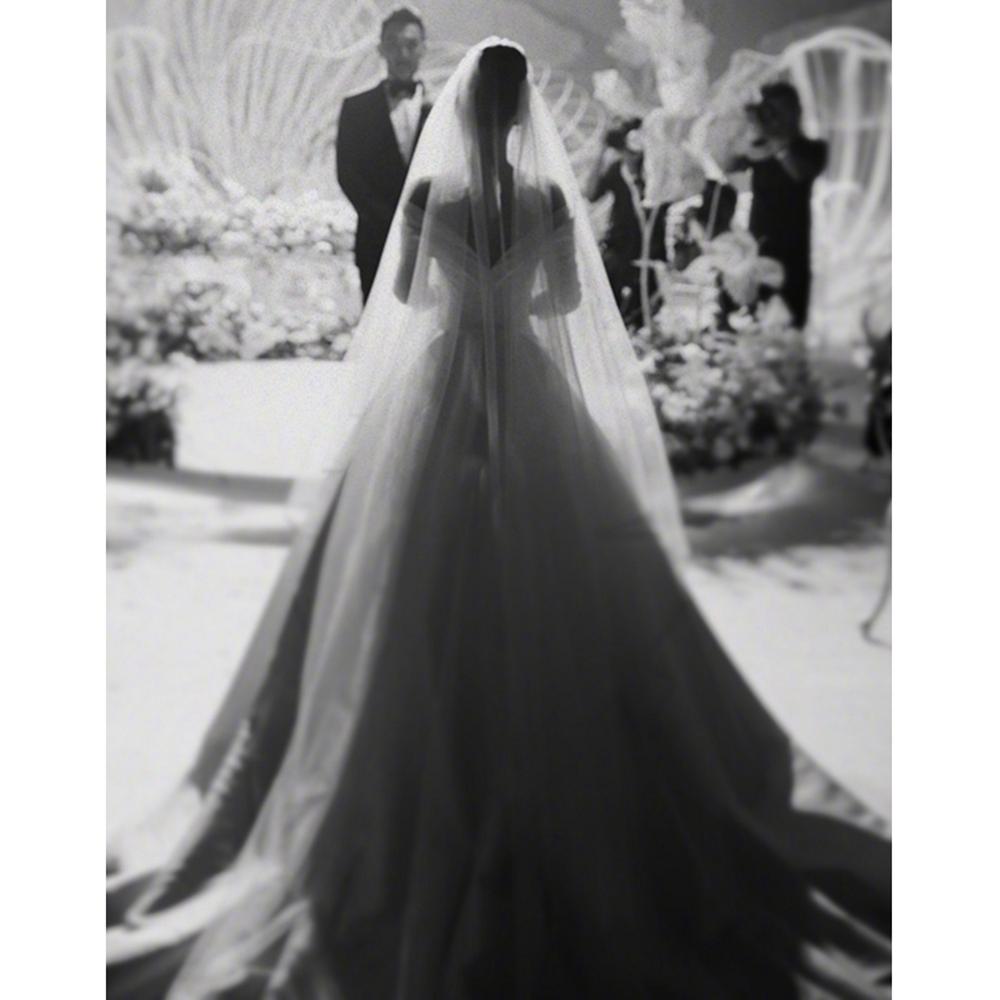 Long Two Layer Bridal Veil - Wedding Accessories