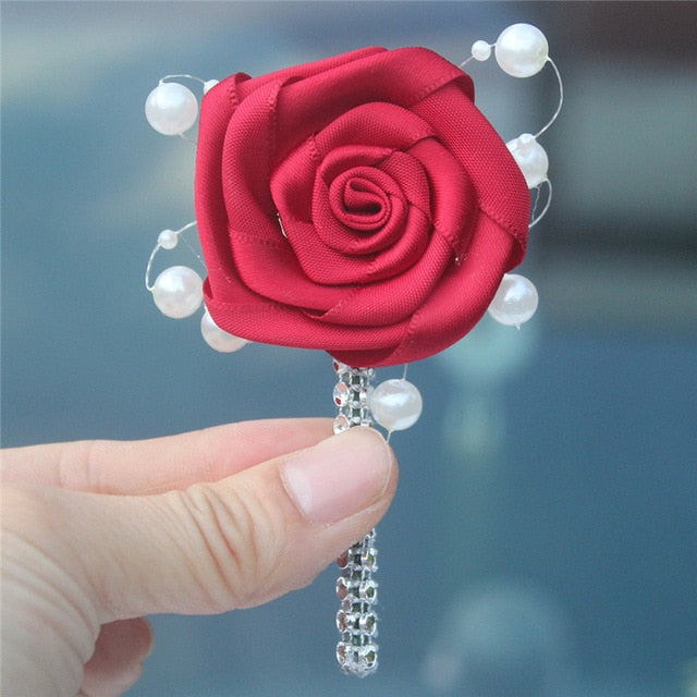 C2C European Boutonniere Wedding Men Suit Lapel Pin