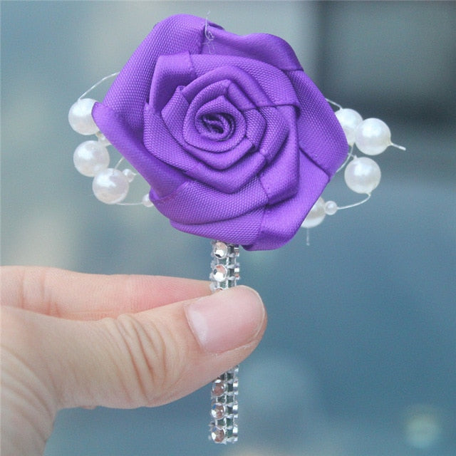 C2C European Boutonniere Wedding Men Suit Lapel Pin