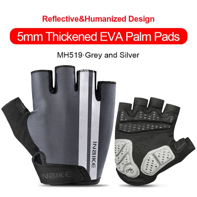 C2C INBIKE Shockproof GEL Pad-Half Finger Unisex Bicycle Gloves