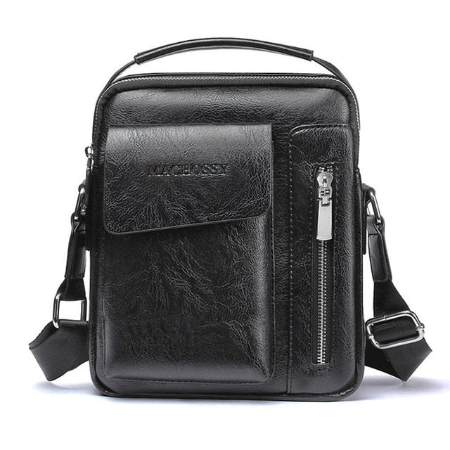 Passionfancy Vintage Crossbody Leather Men Handbag