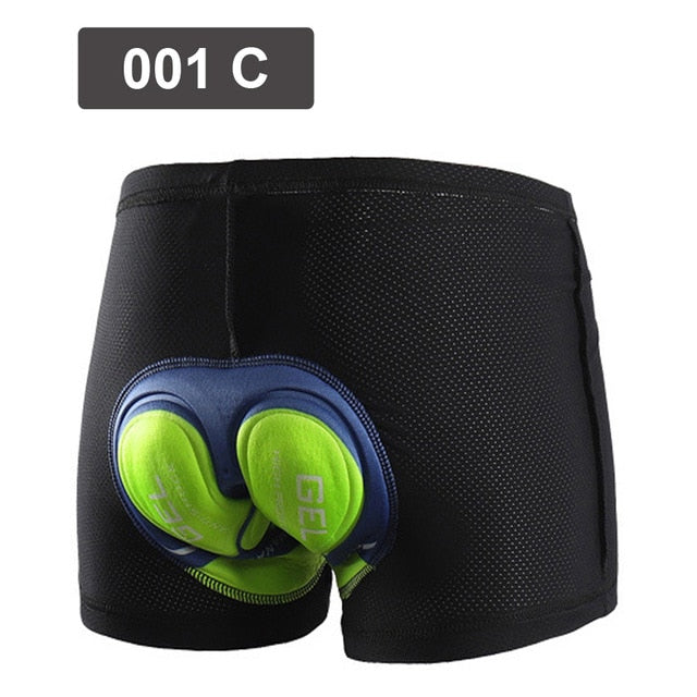 C2C Breathable 5D Gel Pad Shockproof Bicycle Underpant Man Shorts