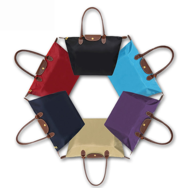 Nylon Beach Tote Oxford Shoulder Waterproof Bag