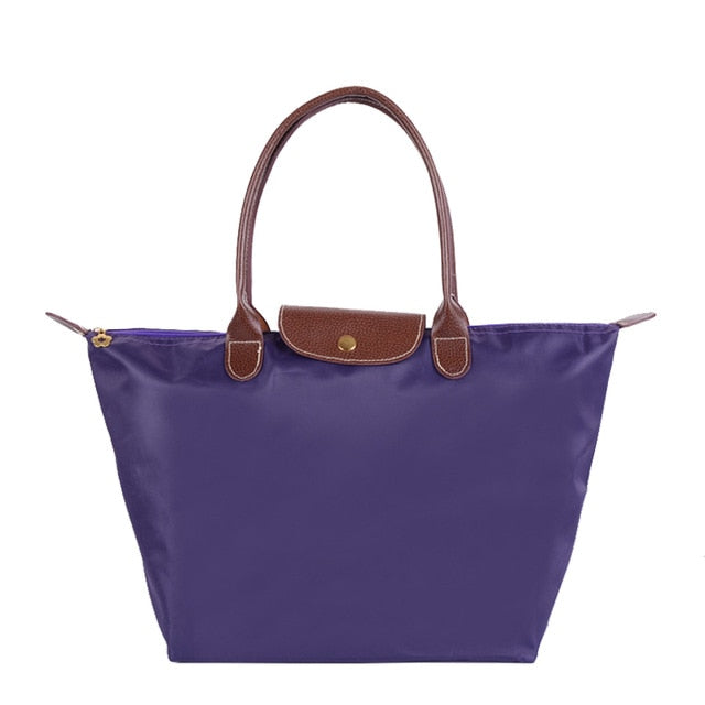 Nylon Beach Tote Oxford Shoulder Waterproof Bag