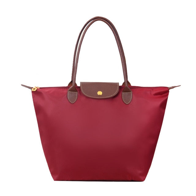 Nylon Beach Tote Oxford Shoulder Waterproof Bag