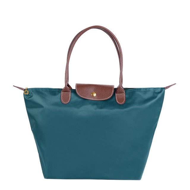 Nylon Beach Tote Oxford Shoulder Waterproof Bag