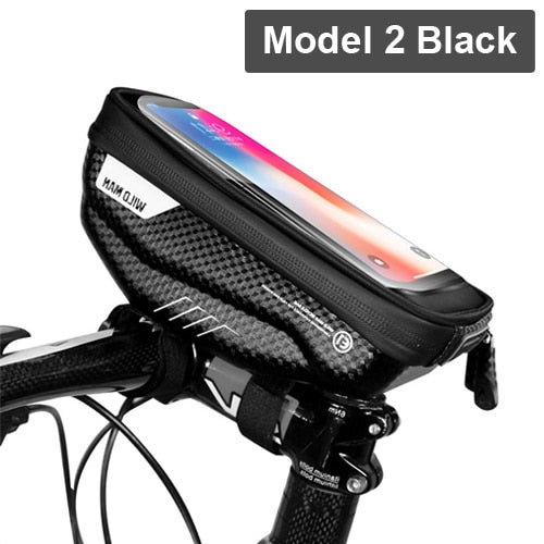 C2C WILD MAN New Bike Frame Waterproof 6.6in Phone Touchscreen Bag