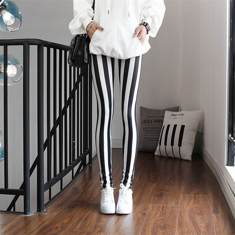 C2C Ankle Length Ladies Colorful Print Leggings