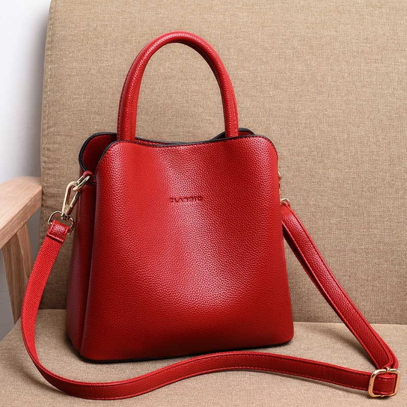 Lanyibaige Leather Tote Bags