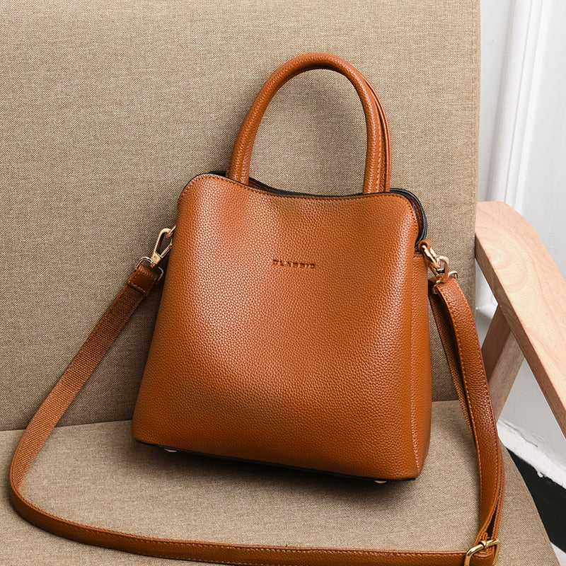 Lanyibaige Leather Tote Bags