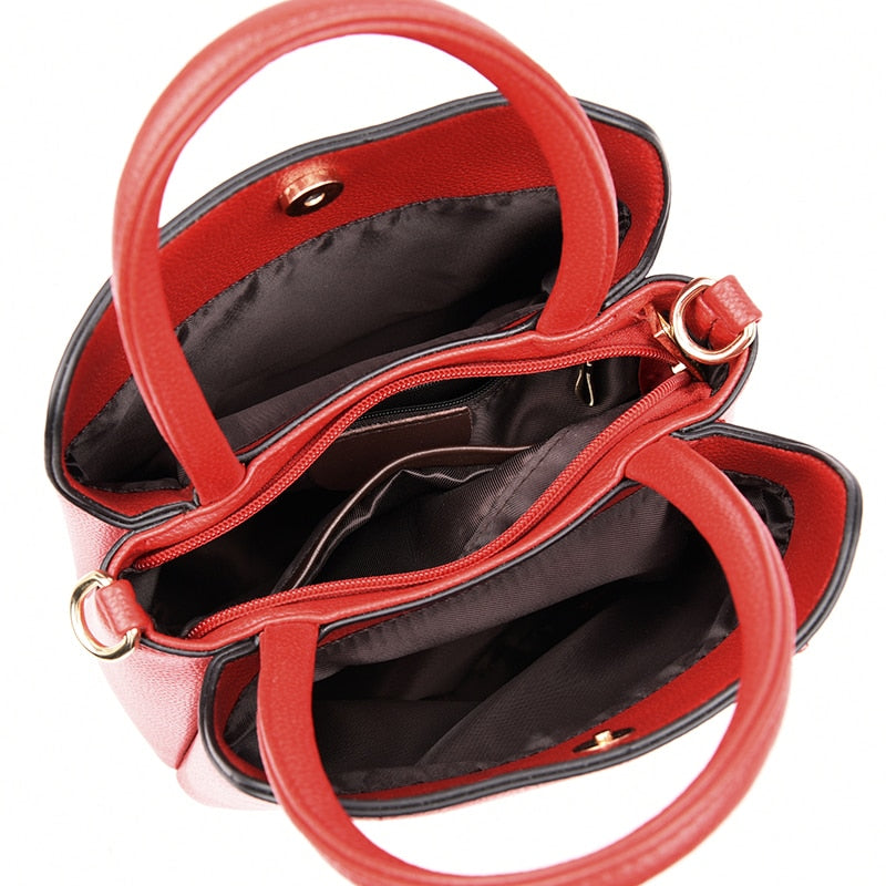 Lanyibaige Leather Tote Bags