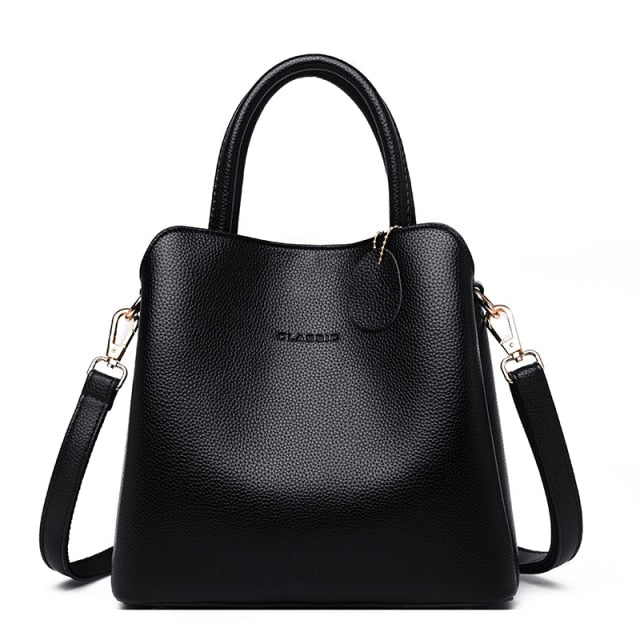 Lanyibaige Leather Tote Bags