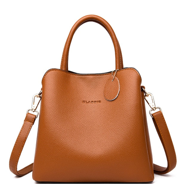 Lanyibaige Leather Tote Bags