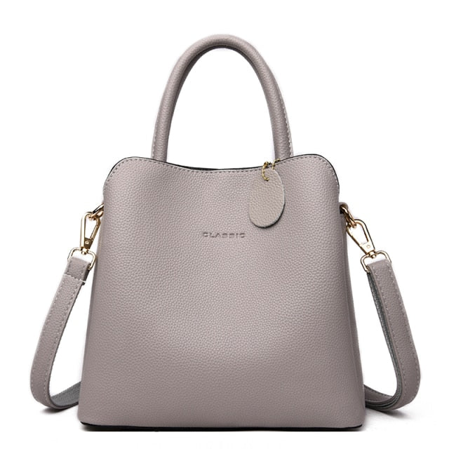 Lanyibaige Leather Tote Bags
