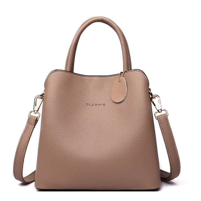 Lanyibaige Leather Tote Bags