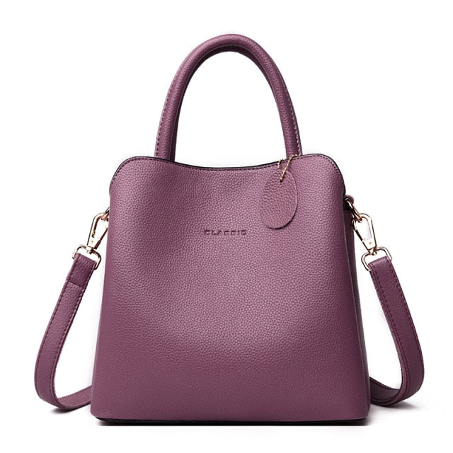 Lanyibaige Leather Tote Bags