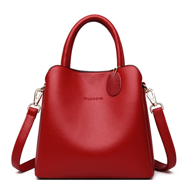 Lanyibaige Leather Tote Bags