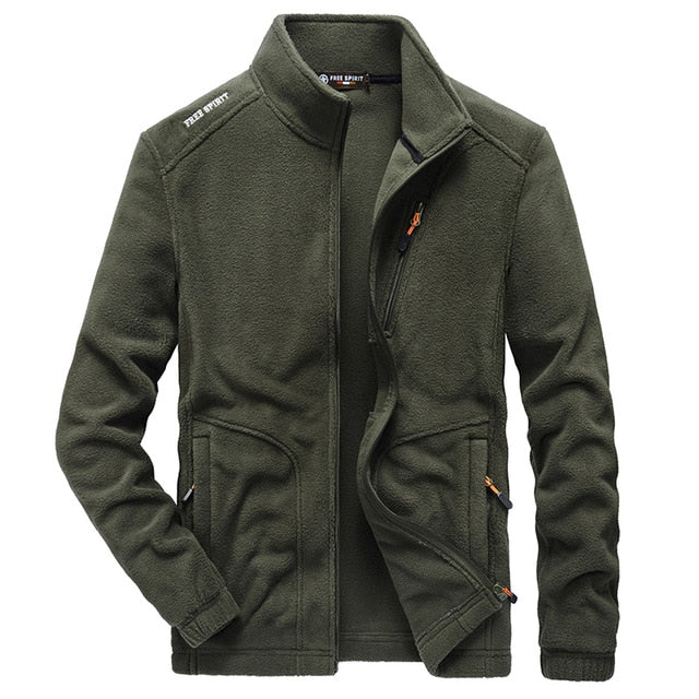 C2C Spring Casual Outwear Thick Warm Fleece Parkas Mens Jacket