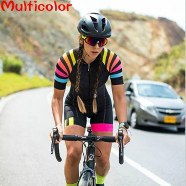 XAMA Pro Triathlon Cycling Jersey Ladies Short Set