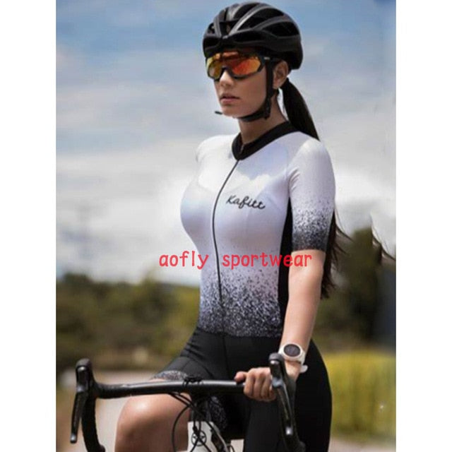 XAMA Pro Triathlon Cycling Jersey Ladies Short Set