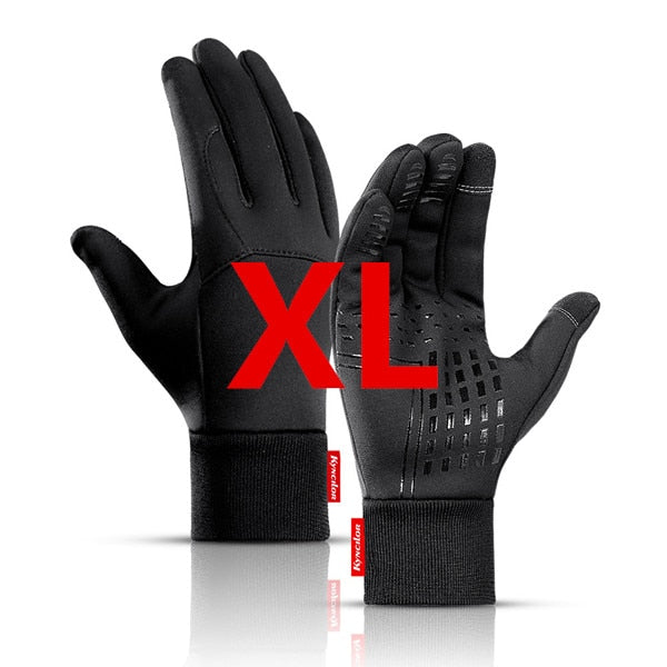 C2C Windproof touch screen water repellent non-slip wear-resistant sports gloves