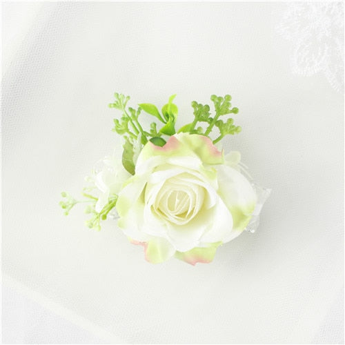 C2C Wedding Silk Rustic Boutonniere