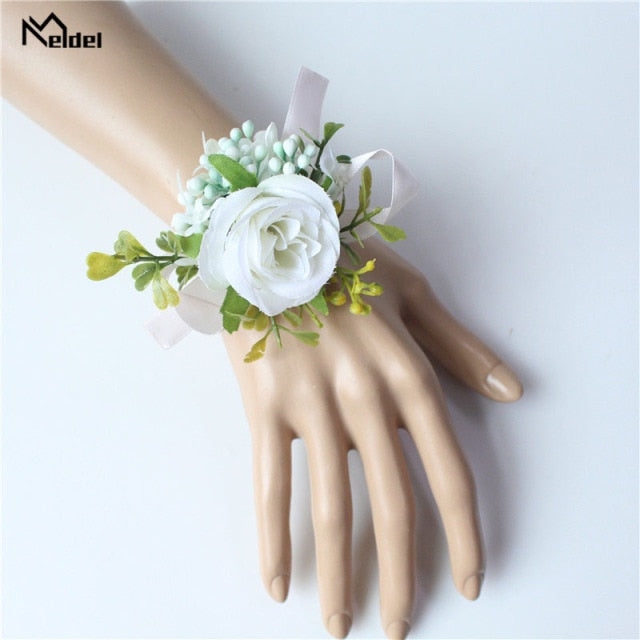 C2C Wedding Silk Rustic Boutonniere