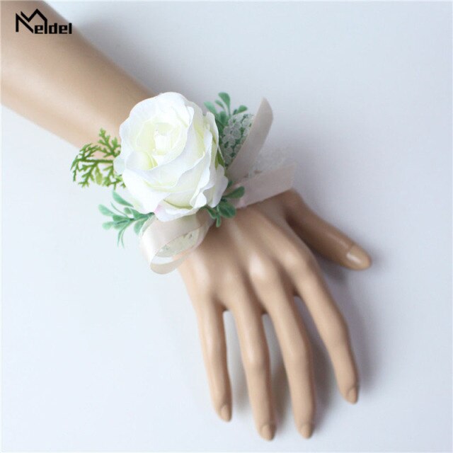 C2C Wedding Silk Rustic Boutonniere