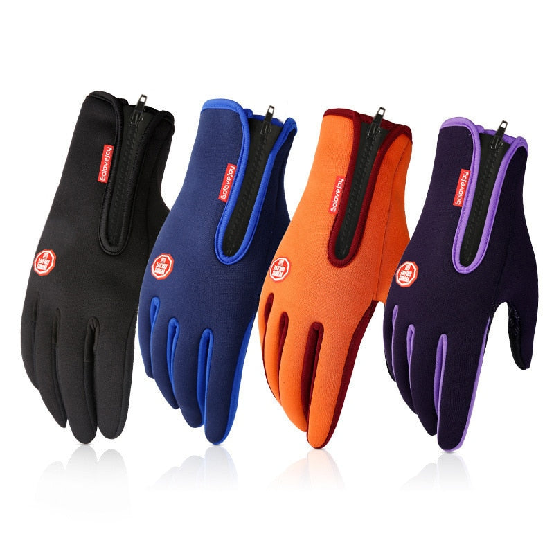 C2C Windproof Winter Warm  Snowboard & Motorcycle Riding Touch Screen Gloves