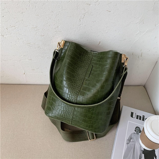 C2C Vintage Crossbody & Shoulder Large Capacity Women Bag