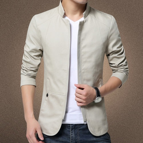 Mens Slim Fit Business Casual Jackets