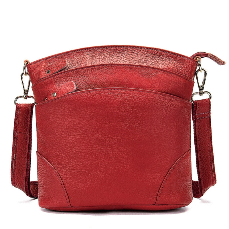 C2C Genuine Shoulder Leather Women Handbag