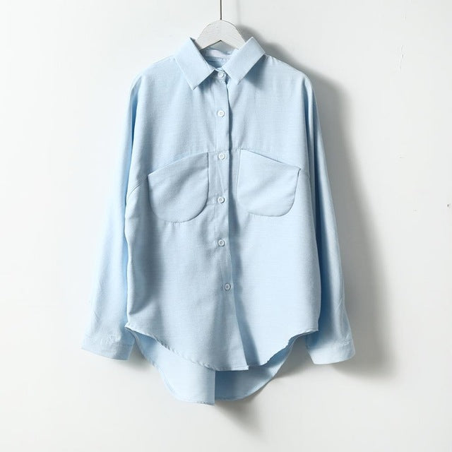 2021 Spring Women Summer Blouse