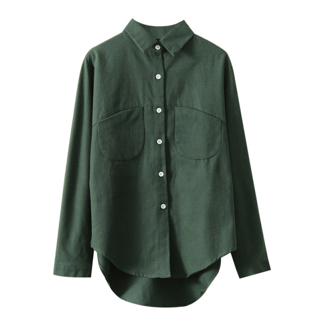 2021 Spring Women Summer Blouse