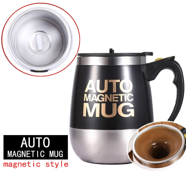 C2C Automatic Self Stirring Magnetic Creative Stainless Steel Mixing Cup