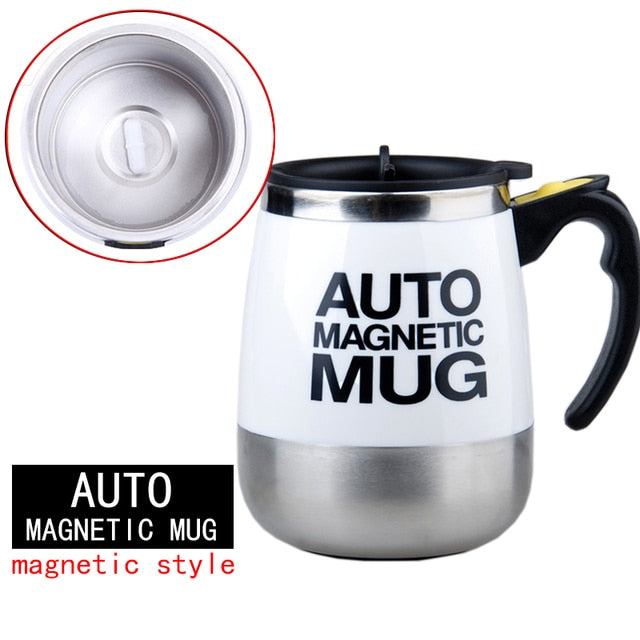 C2C Automatic Self Stirring Magnetic Creative Stainless Steel Mixing Cup