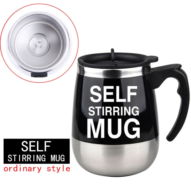 C2C Automatic Self Stirring Magnetic Creative Stainless Steel Mixing Cup