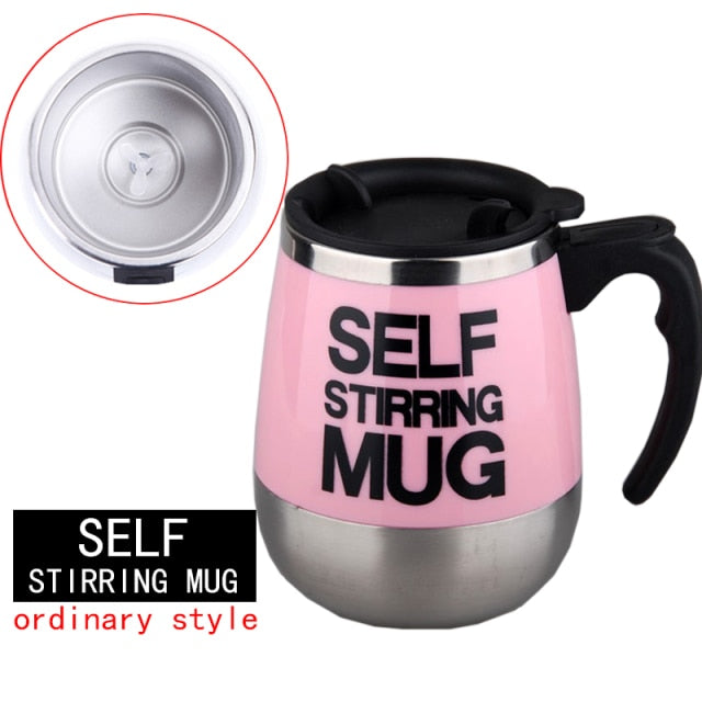 C2C Automatic Self Stirring Magnetic Creative Stainless Steel Mixing Cup