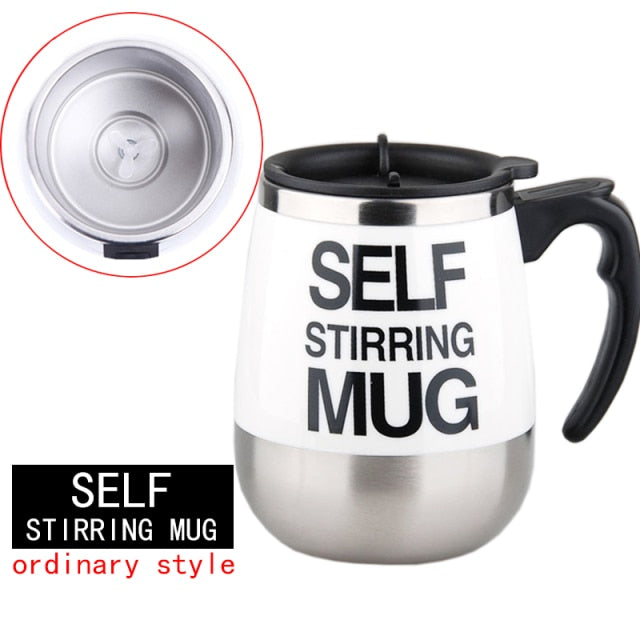 C2C Automatic Self Stirring Magnetic Creative Stainless Steel Mixing Cup