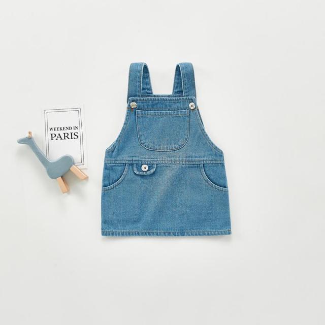 Newborn Baby Boy Denim Romper