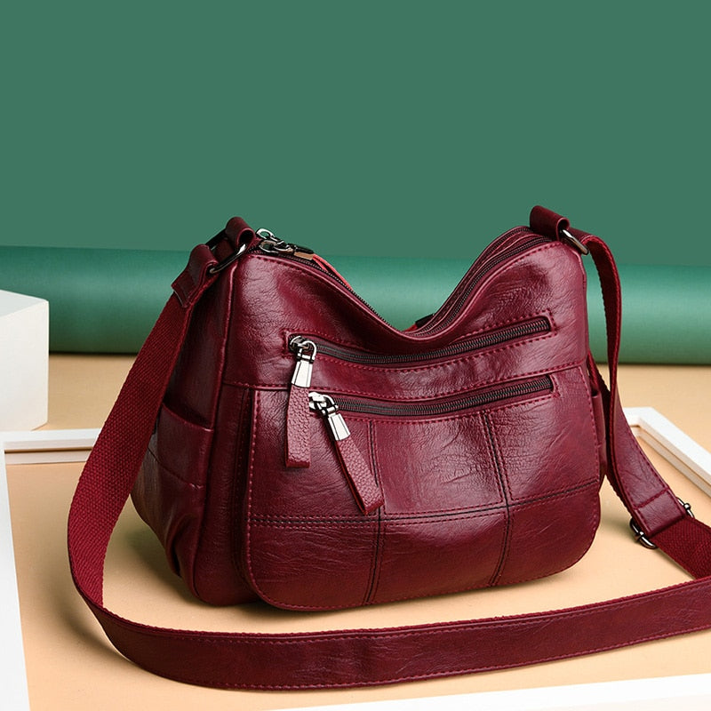 LANYIBAIGE Leather Luxury Ladies Designer Shoulder Crossbody Bags