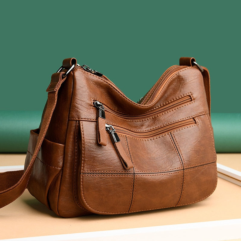 LANYIBAIGE Leather Luxury Ladies Designer Shoulder Crossbody Bags