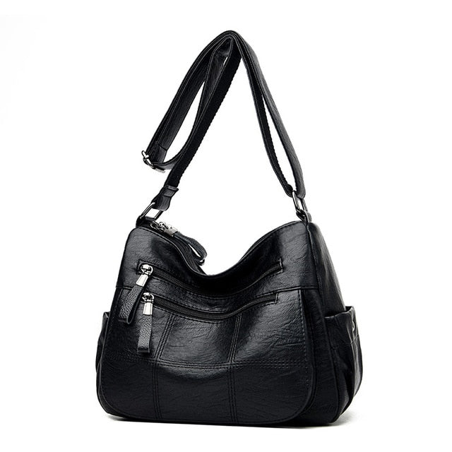 LANYIBAIGE Leather Luxury Ladies Designer Shoulder Crossbody Bags