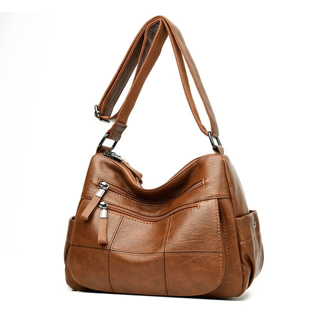 LANYIBAIGE Leather Luxury Ladies Designer Shoulder Crossbody Bags