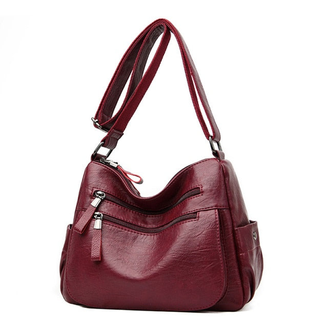 LANYIBAIGE Leather Luxury Ladies Designer Shoulder Crossbody Bags