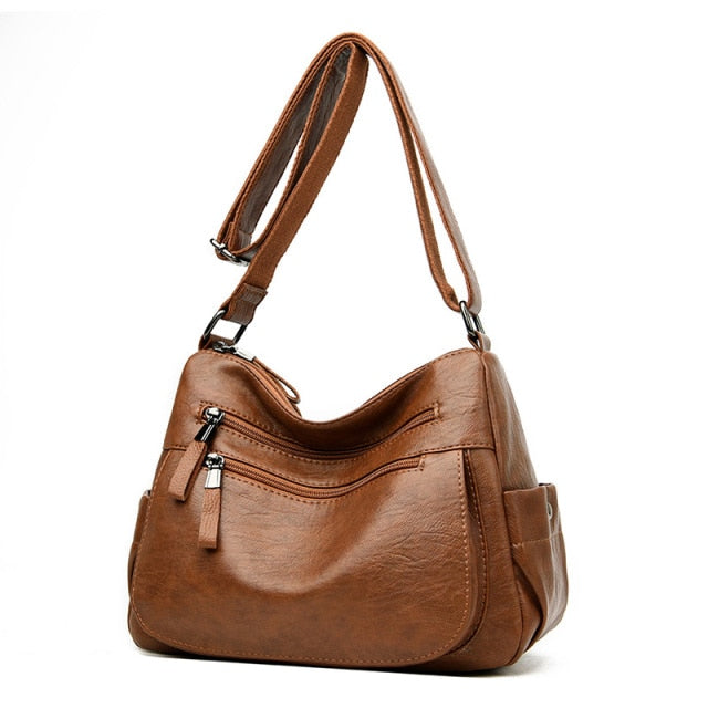 LANYIBAIGE Leather Luxury Ladies Designer Shoulder Crossbody Bags